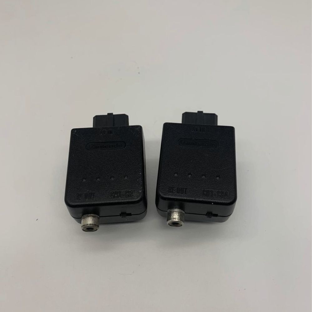 Nintendo 64 N64 Original OEM RF‎ Modulator NUS-003 Lot Of 2